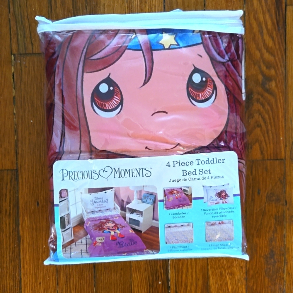 Precious Moments Toddler Bed Set